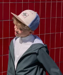 Casquette garçon colorblock