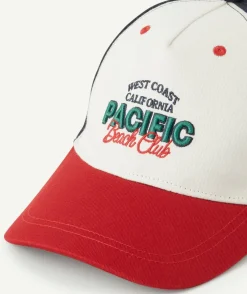 Casquette garçon colorblock imprimée