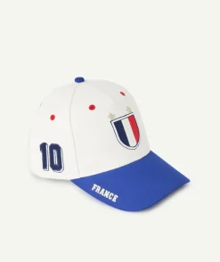 Casquette garçon imprimé france colorblock
