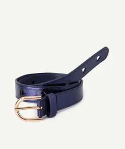 Ceinture fille bleu marine