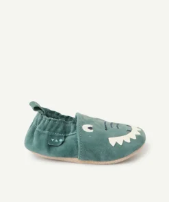 Chaussons crocodile bébé garçon