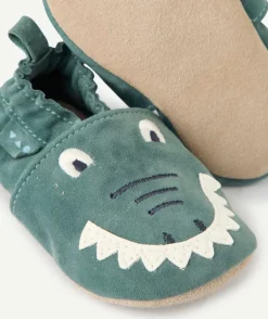 Chaussons crocodile bébé garçon