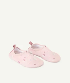 Chaussons de plage bébé fille rose