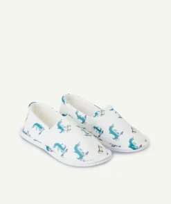 Chaussons enfant imprimé crocodiles