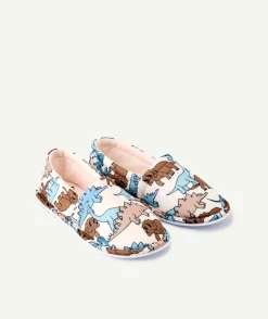 Chaussons garçon imprimé dinosaures