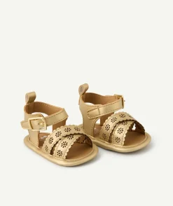 Chaussures bébé fille couleur dorée