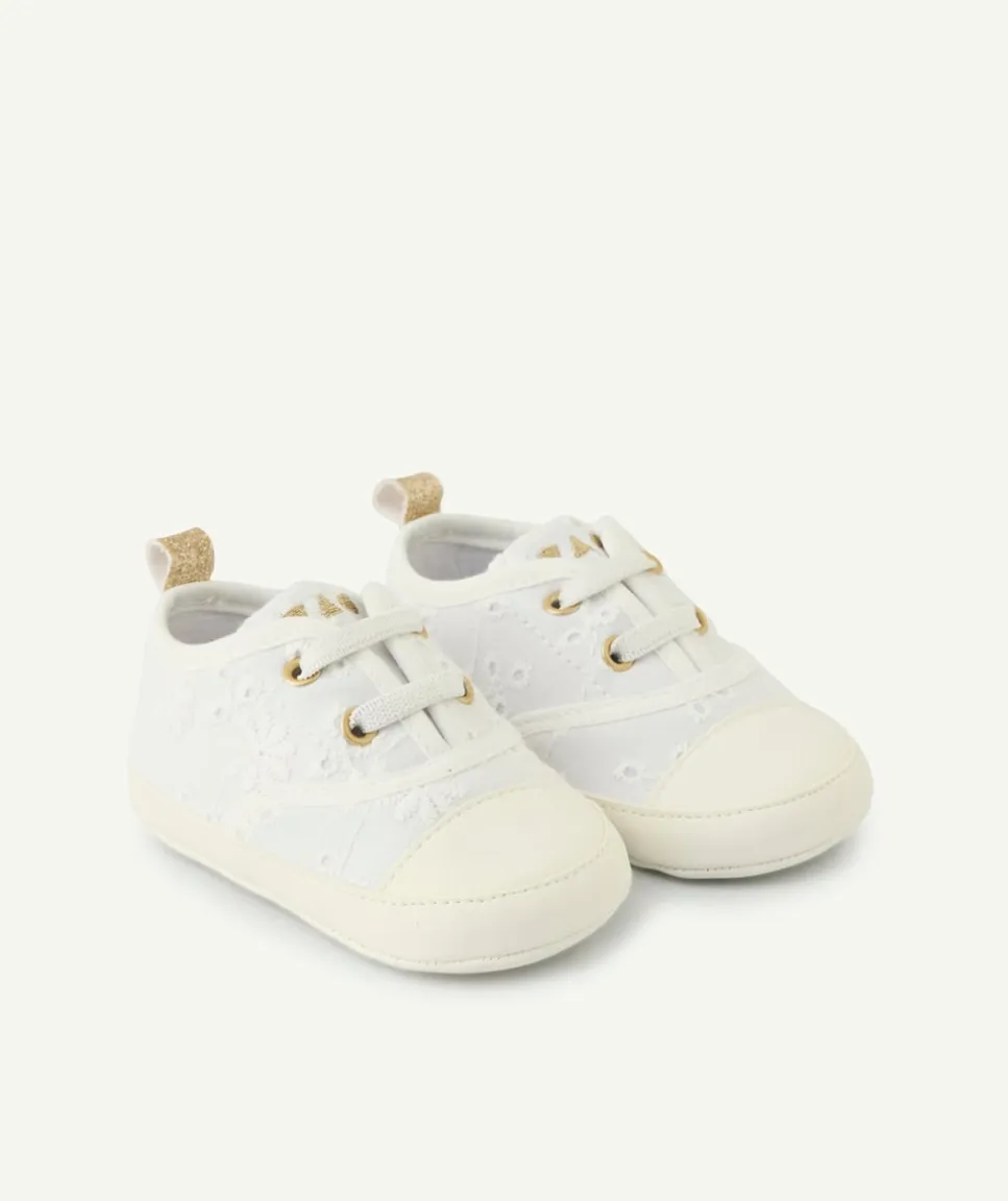 Chaussures blanches pour bébé fille