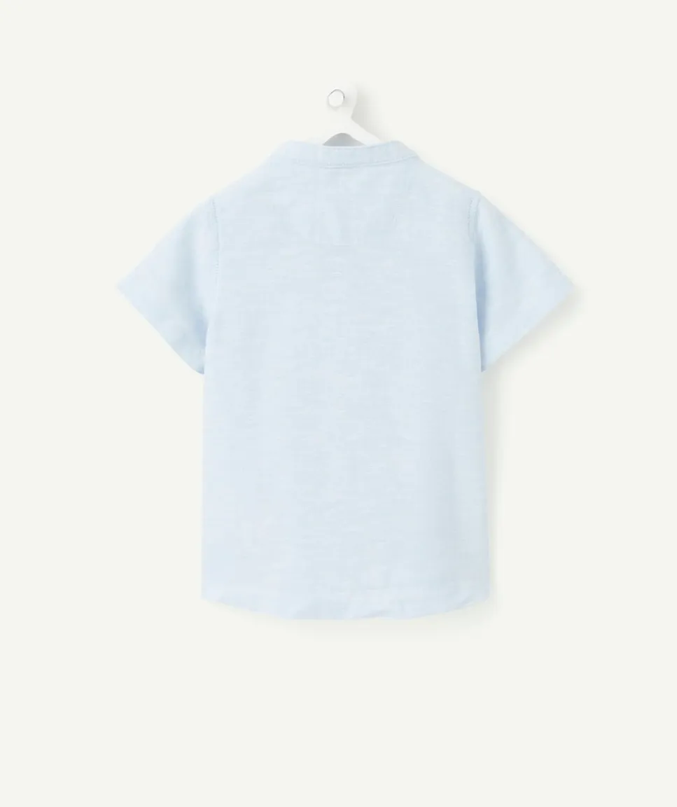 Chemise bébé garçon bleu