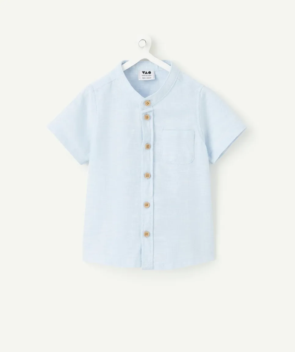 Chemise bébé garçon bleu