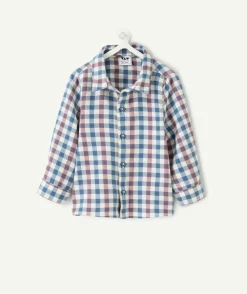 Chemise bébé garçon à carreaux