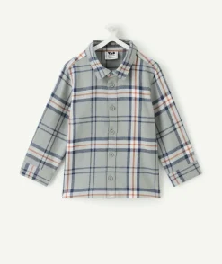 Chemise bébé garçon à carreaux