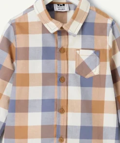 Chemise bébé garçon à carreaux
