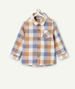 Chemise bébé garçon à carreaux