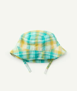 Chemise bébé garçon à carreaux avec bob