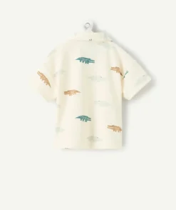 Chemise bébé garçon imprimé crocodiles