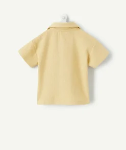 Chemise bébé garçon jaune imprimé