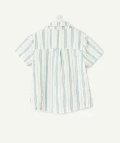 Chemise bébé garçon rayée