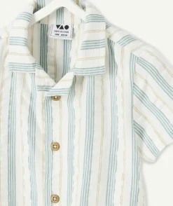 Chemise bébé garçon rayée