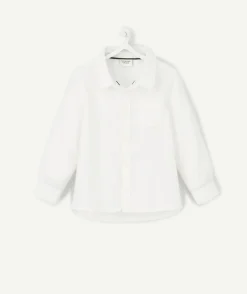 Chemise blanche manches longues bébé garçon