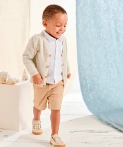 Chemise blanche manches longues bébé garçon