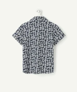Chemise garçon manches courtes