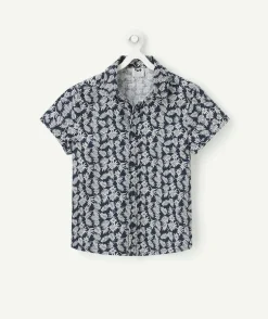 Chemise garçon manches courtes
