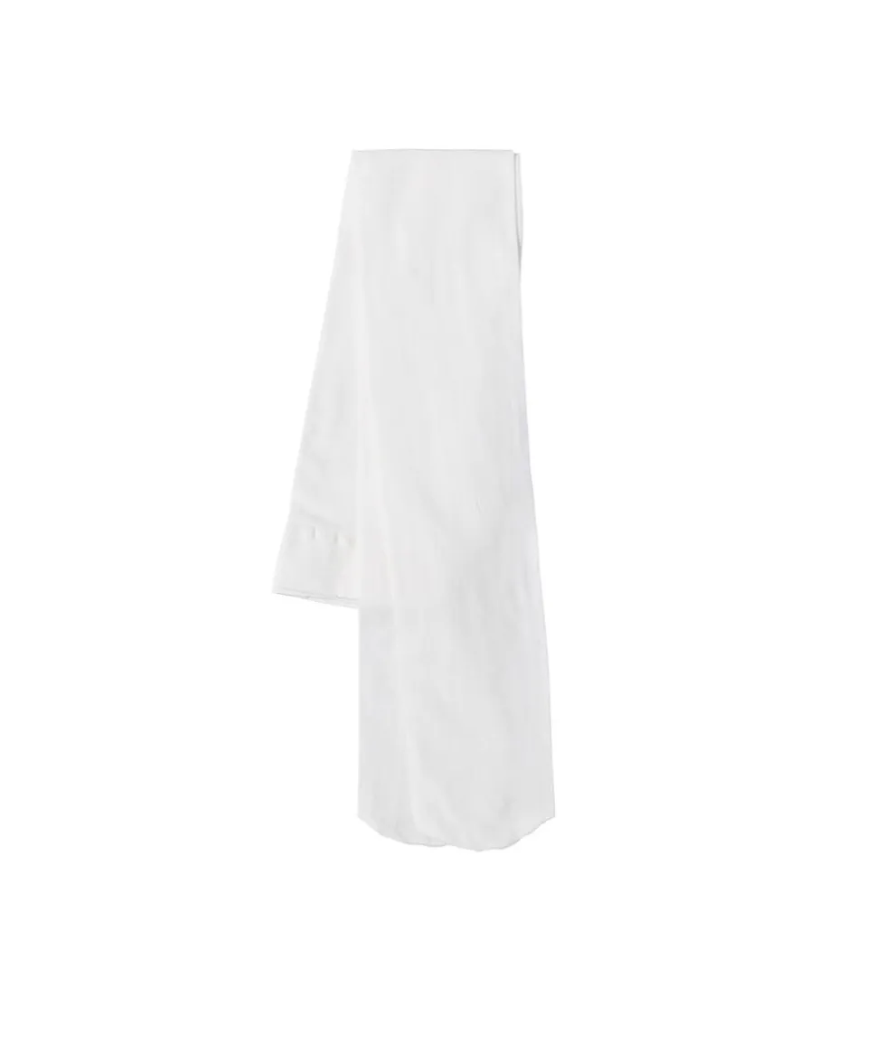 Collants en voile écru pour fille