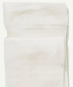 Collants en voile écru pour fille