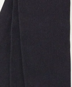 Collants noirs pour fille en tricot