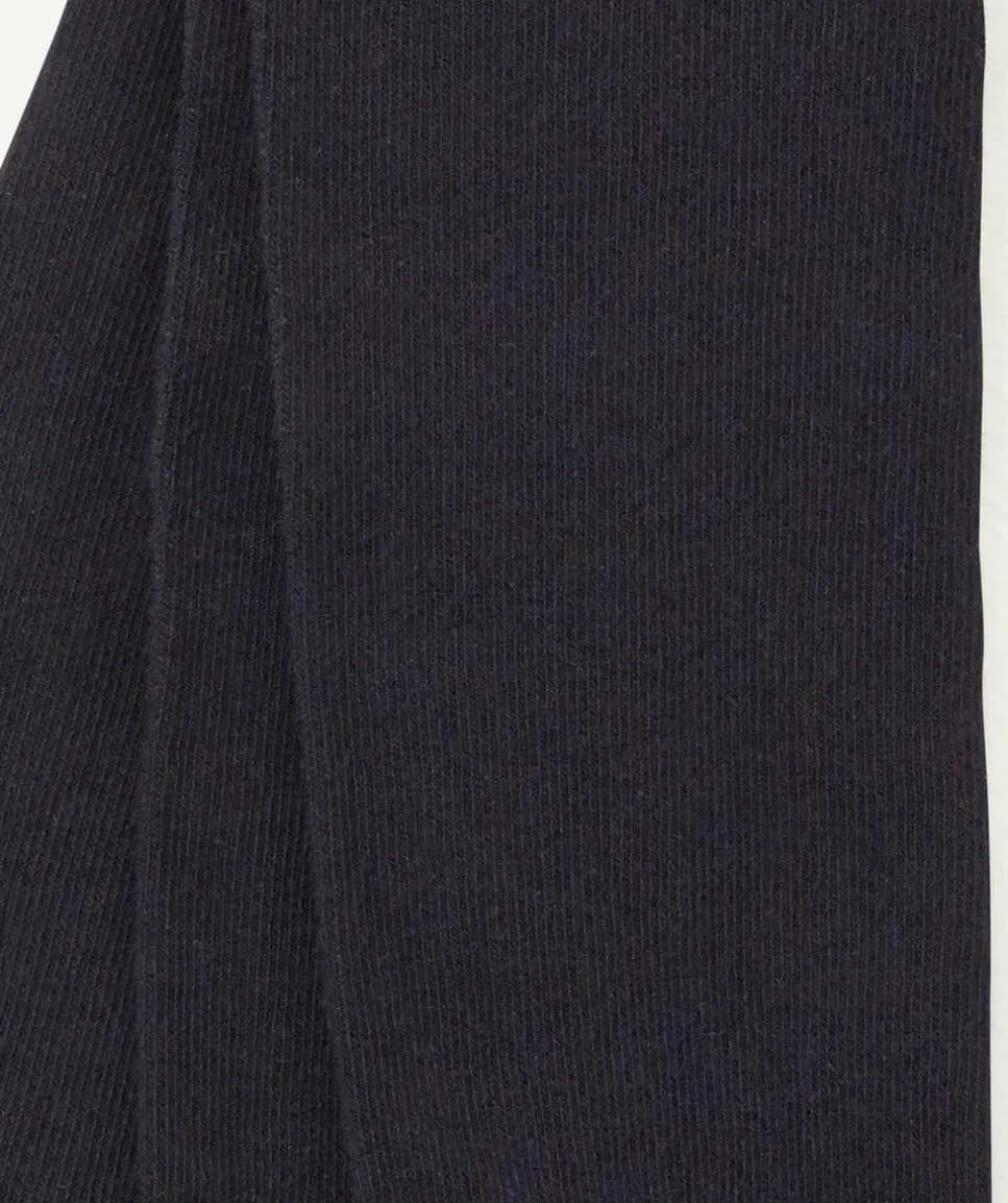 Collants noirs pour fille en tricot