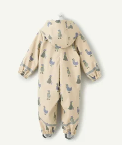 Combinaison anti-pluie bébé garçon imprimé canards