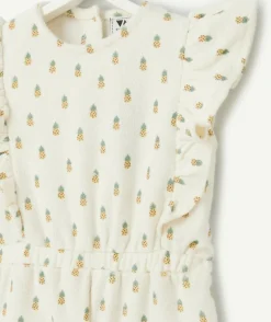 Combinaison bébé imprimé ananas