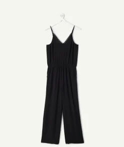 Combinaison fille longue noire
