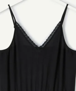 Combinaison fille longue noire