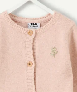 Combinaison naissance fille rose