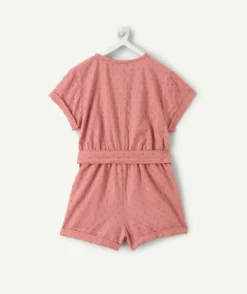 Combishort bébé fille rose