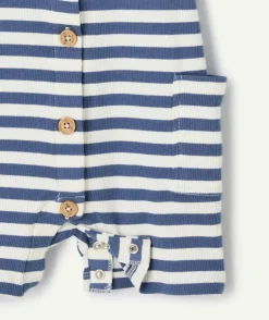 Combishort bébé garçon rayée