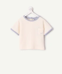 Combishort naissance garçon denim