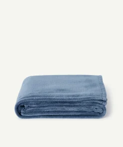 Couverture naissance garçon bleu