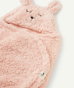 Couverture portefeuille rose pâle