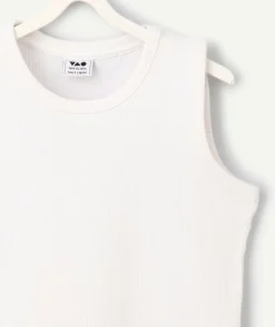 Débardeur blanc garçon