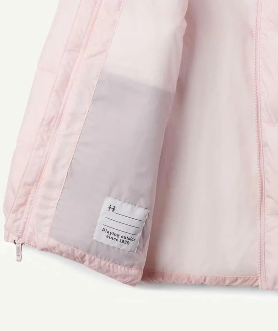 Doudoune col montant puffect fille rose