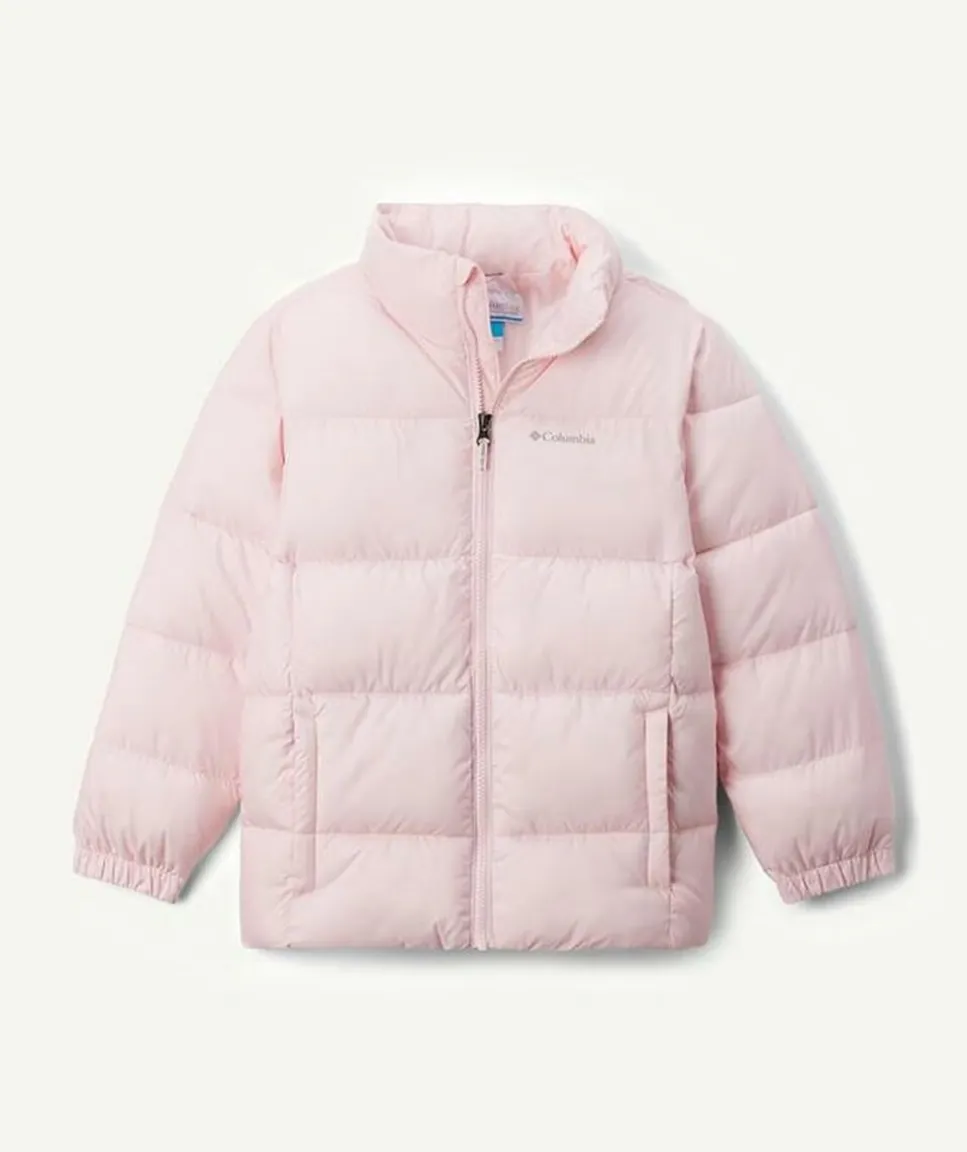 Doudoune col montant puffect fille rose