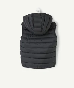 Doudoune sans manches garçon noire