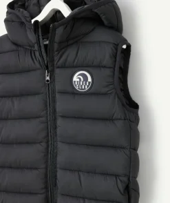 Doudoune sans manches garçon noire