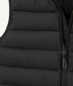 Doudoune sans manches garçon noire