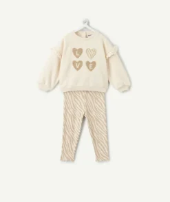 Ensemble bébé fille imprimé zébré