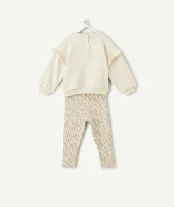Ensemble bébé fille imprimé zébré