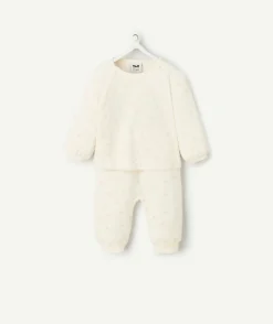 Ensemble écru naissance fille