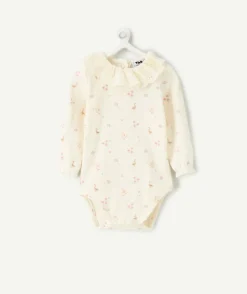 Ensemble salopette naissance fille rose